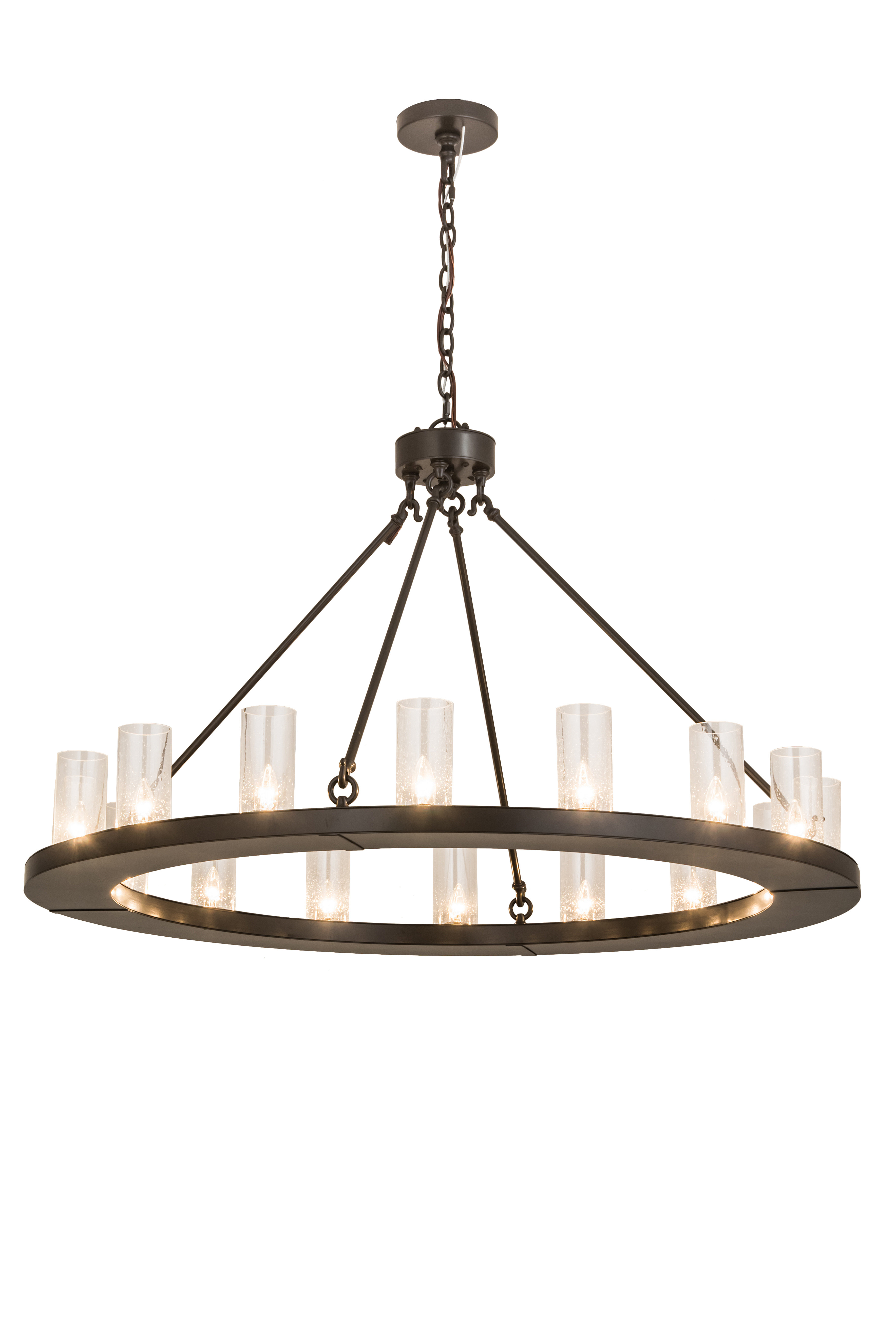 Gracie Oaks Sulav 16 - Light Unique Wagon Wheel Chandelier | Wayfair