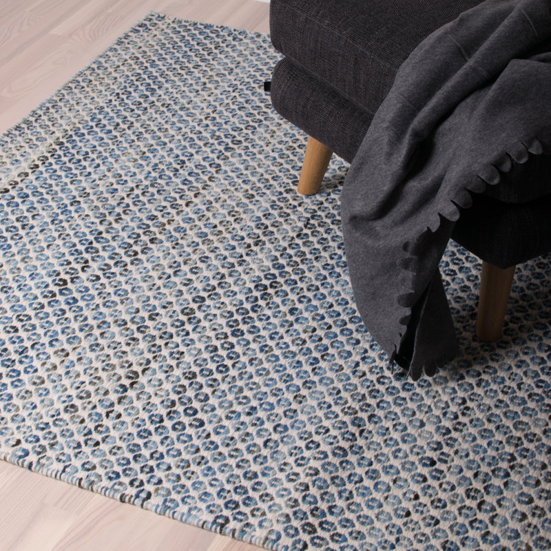 Caillo Geometric Wool Hand Woven Area Rug, Rectangle 200 x 290cm