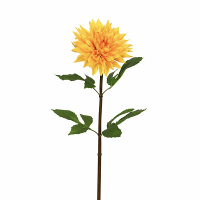28" Realistic Touch Dahlia Wildflower Floral Arrangement For Vase Filler, Artificial Greenery Foliage Branch Long Stem Floral Bulk Bouquet For Wedding Party Home Office Table Centerpiece Shelf Decorations
