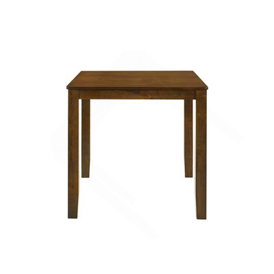 Beautiful Counter Height 1Pc Dining Pub Height Square Table Dining Room Wooden Furniture by Winston Porter
