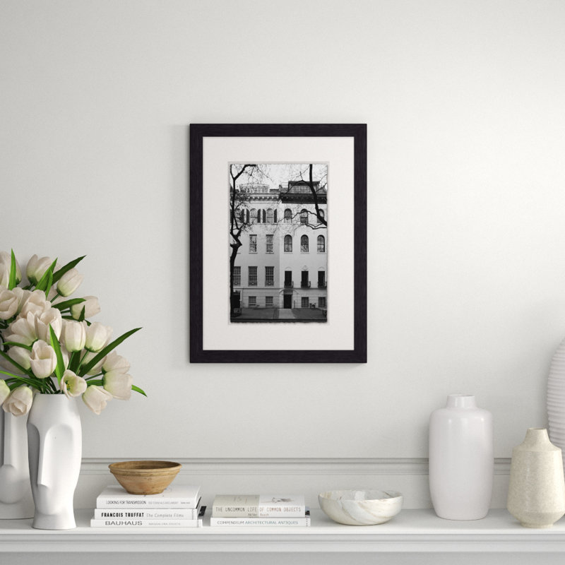 New York 2' Framed Photographic Print on Glass