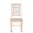 Aarohi 6 - Person Solid Wood Solid Wood Top Four Leg Dining Set-87134257