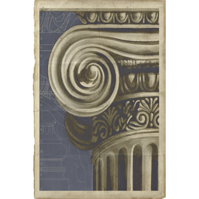 Ionic Architecture II by Ethan Harper - Wrapped Canvas Print