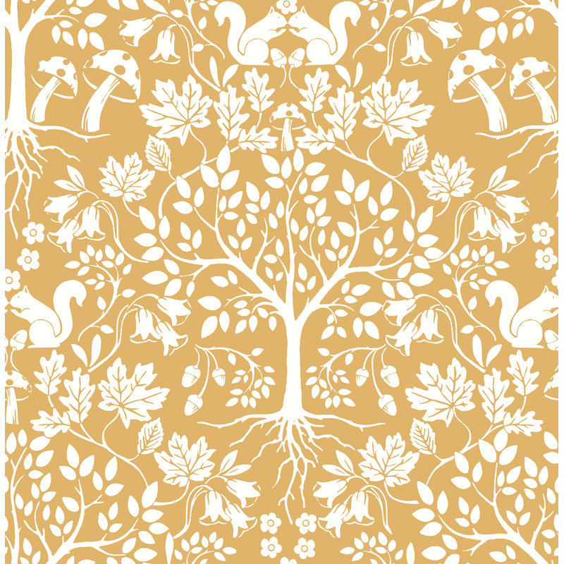 Aimon Floral Roll, Yellow