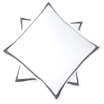 Three Line Hotel Cotton Pillow Sham