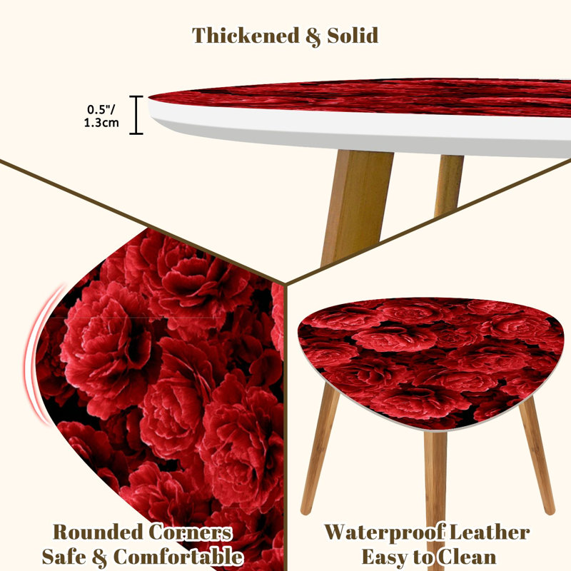 Ensemble de 2 tables d'appoint Triangle