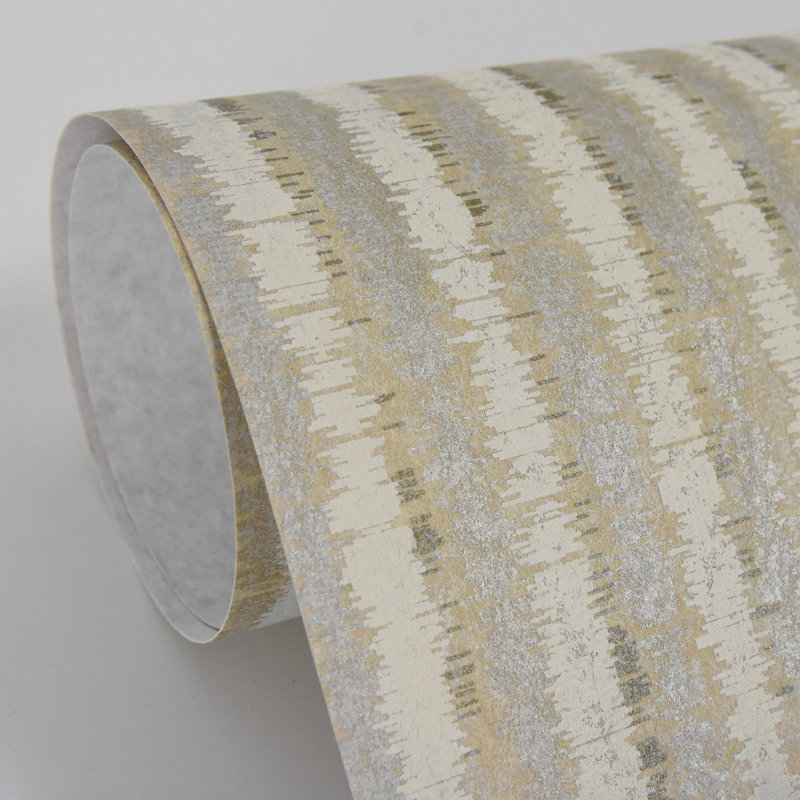 Rouleau de papier peint L 33 pi x l 21 po Annabeth, Beige