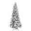 Arbre de Noël artificiel enneigé 9 pieds avec 616 branches de cèdre réalistes, ouverture automatique, décoration de Noël, vert