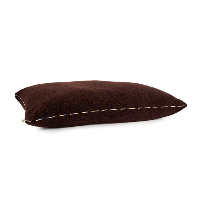Sherpa Pillow Pet Bed with Foam