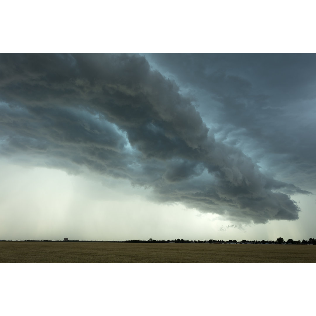 Prairie Storm von Mysticenergy - Druck auf Leinwand ohne Rahmen