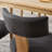 Upholstered Solid Wood Dining Chair Side Chair with Curved Backrest Set of 6-126127975-126127978-126127979