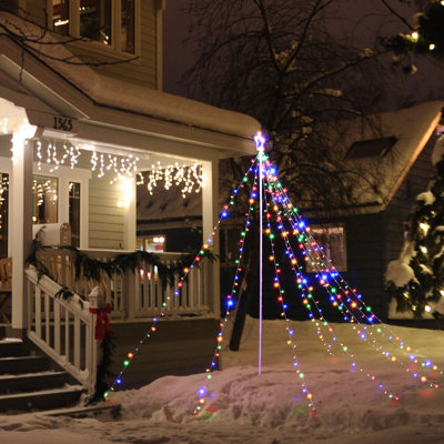 362 branches et arbre lumineux à DEL
