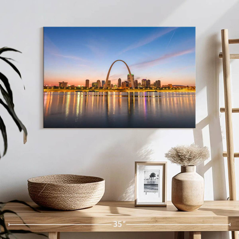 Rorry St Louis Skyline Lights, 16" H x 24" W