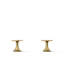 Occasion Cross Bathroom Sink Faucet Handles, 3.12" H x 3" W-993358329
