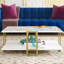 Mario Abstract Coffee Table with Storage
