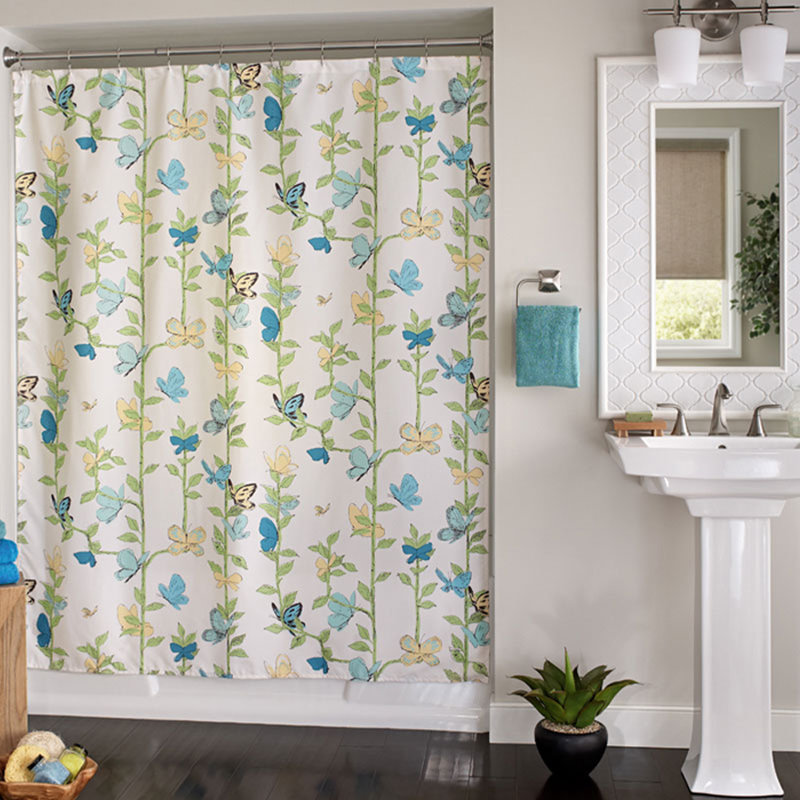 Rideau de douche en polyester