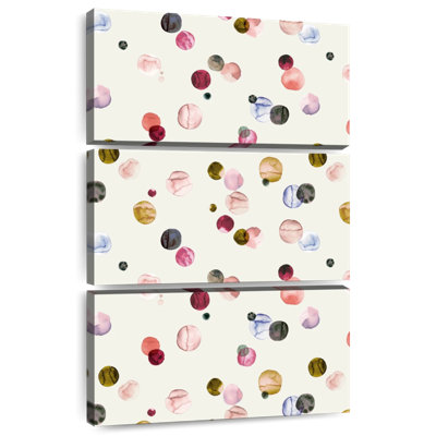 Multicolore à pois aquarelle Avery