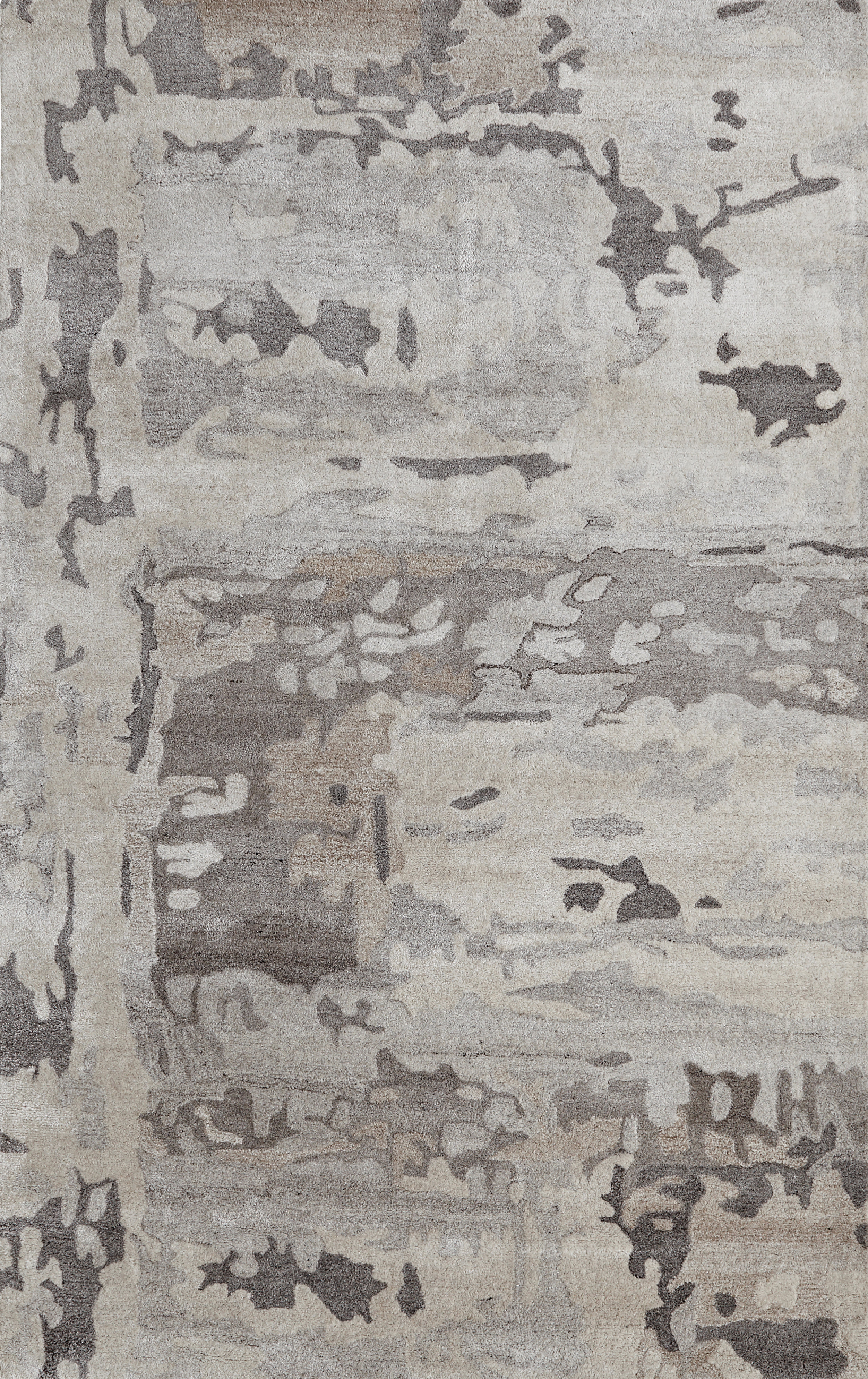 17 Stories Handmade Tufted Gray Rug | Wayfair