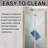 30-31.9 in. W x 72 in. H Frameless Bi-fold Shower Doors with Clear SGCC Tempered Glass-105844323