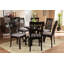 Ensemble de salle à manger 7 pièces en bois massif Etber de H 38,2 po x l 18,5 po x P 21,7 po Etber-142176368-142176371