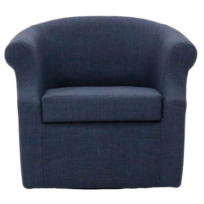 Fauteuil demi-tonneau pivotant l 3,5 po Buril