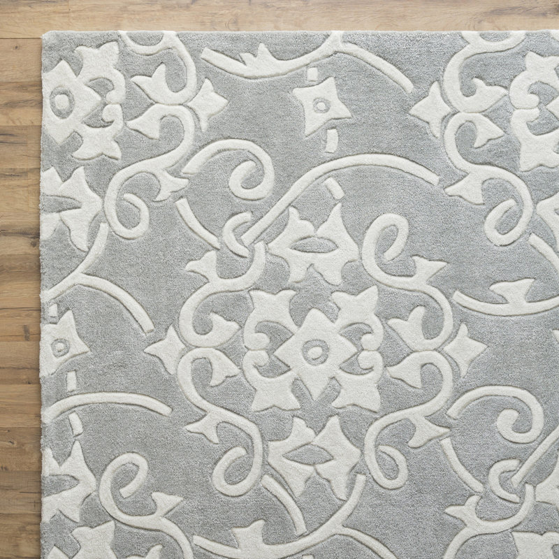 Windsor Floral Indoor Rug, Rectangle 6' x 9'
