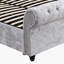 Grand lit de rangement tapissier Hartfried