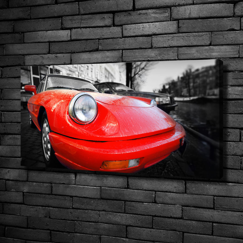 Classic Car - Wrapped Canvas Print