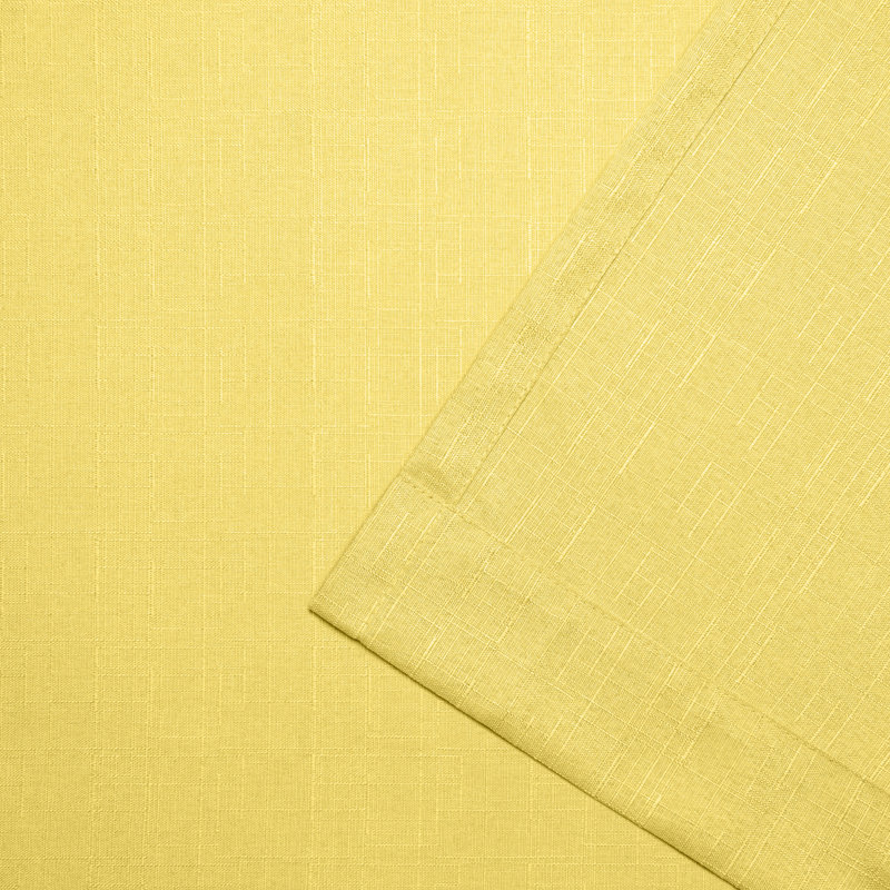 Jianyu Tailored Window Valance, Yellow