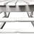 White Rocking Chair For Balcony Porch Adults Solid Wood Build, Relaxing Seat And Armrest, Robust Back Rest, Easy Assembly, 280Lbs Weight Limit Wood, Spacious Slatted Back, Max-961971476