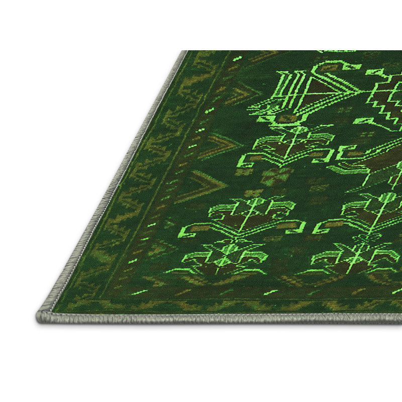 Tapis vert traditionnel Traditional 2032, Rectangle de 5 pi x 8 pi