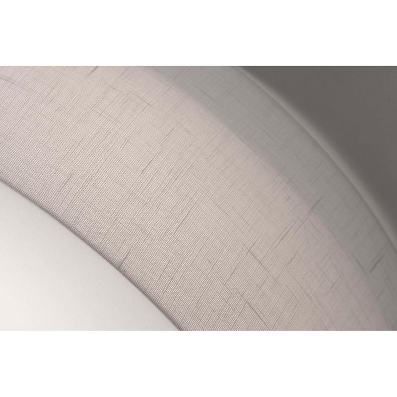 Kley Flush Mount, Linen White