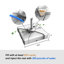 Parasol en porte-à-faux carré avec base 11 'x 11' Mace, gris Mace-632105990