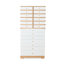 Armoire à bijoux multi-tiroirs en bois massif