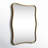 Elston Metal Wavy Wall Mirror