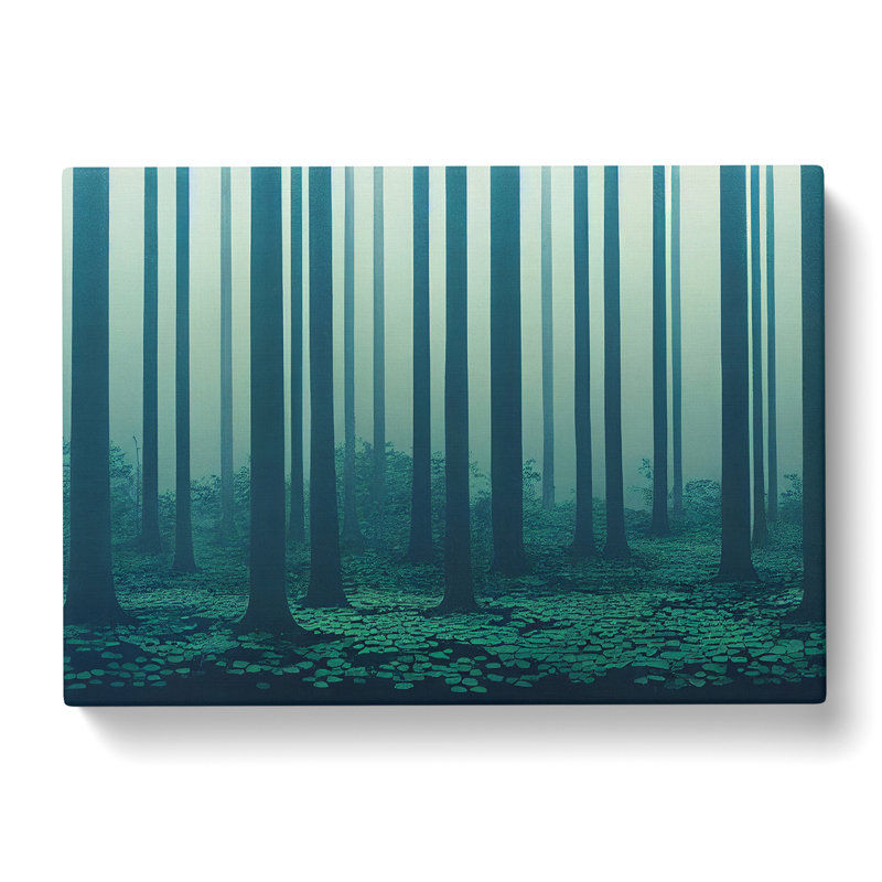 Engaging Forest - Wrapped Canvas, 50cm H x 76cm W x 3cm D