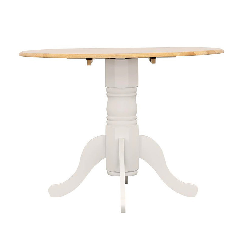 Round Dining Table With Drop Leaf