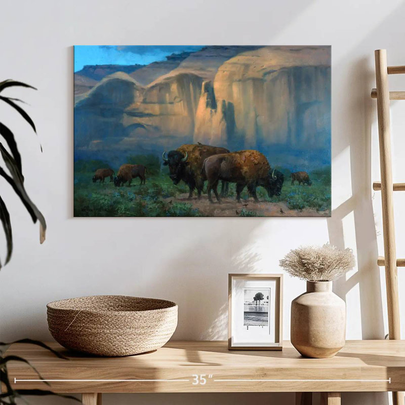 The Classic West, 16" H x 24" W