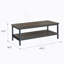Table basse Wallace & Bay Marb Brown
