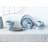 CLOUDY 10 Piece Porcelain China Dinnerware Set - Service for 2-71007927