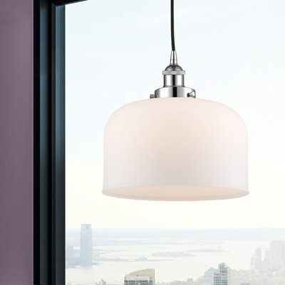 Pattie Bell 1-Light Dimmable Adjustable Height Single Pendant