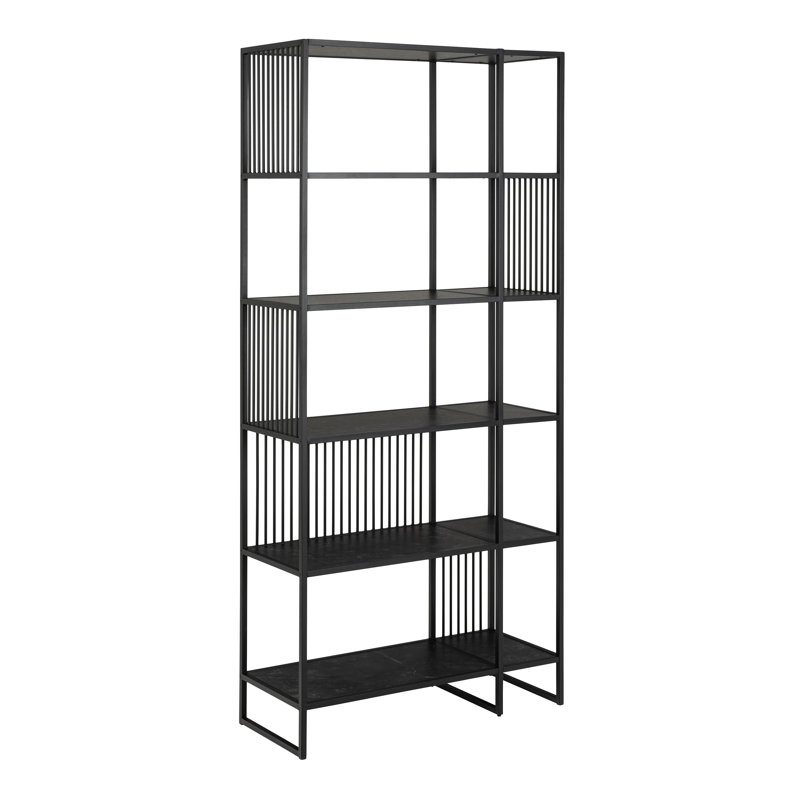 Bellah 185cm H x 85cm W Standard Bookcase