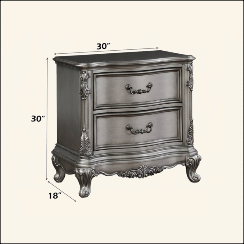Table de chevet 1 pièce Traditional