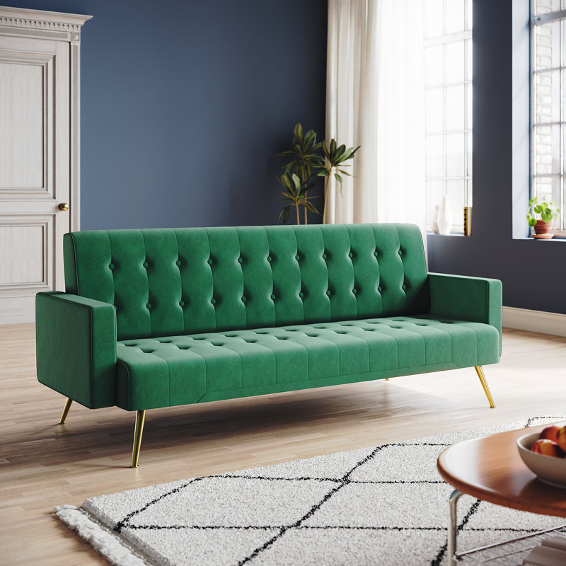 Kena 5 Seater Sleeper, Green Fireproof Sponge