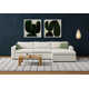 Jacey Geometric Handmade Tufted Light Gray Area Rug