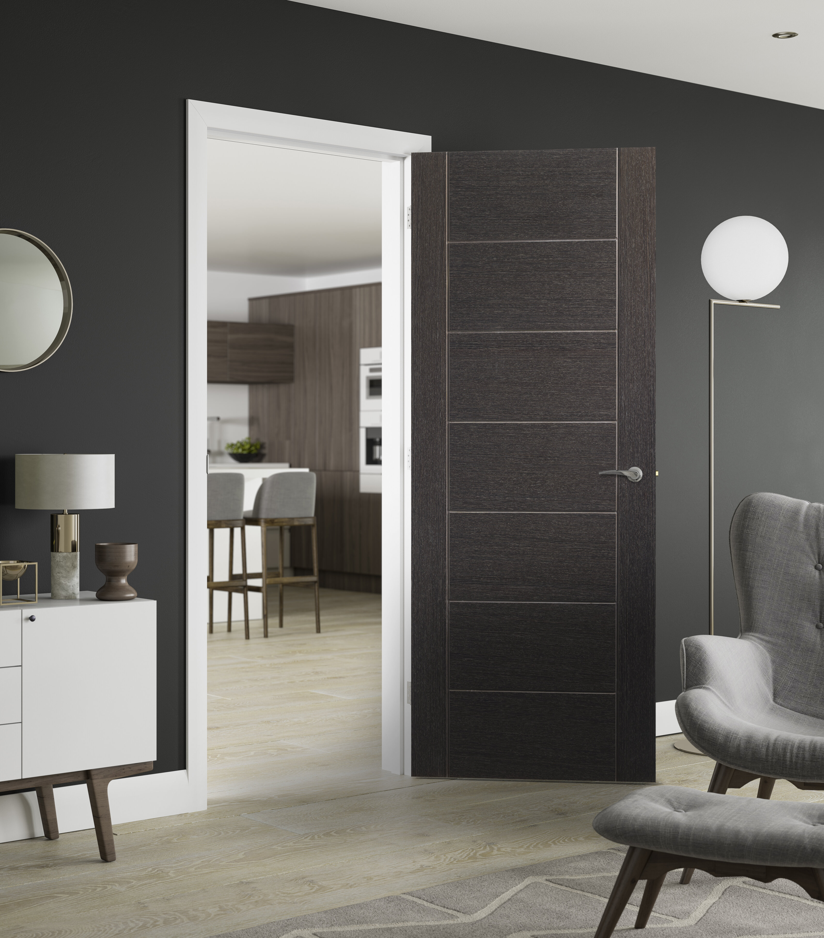 XL Joinery Palermo Internal Door Prefinished | Wayfair.co.uk