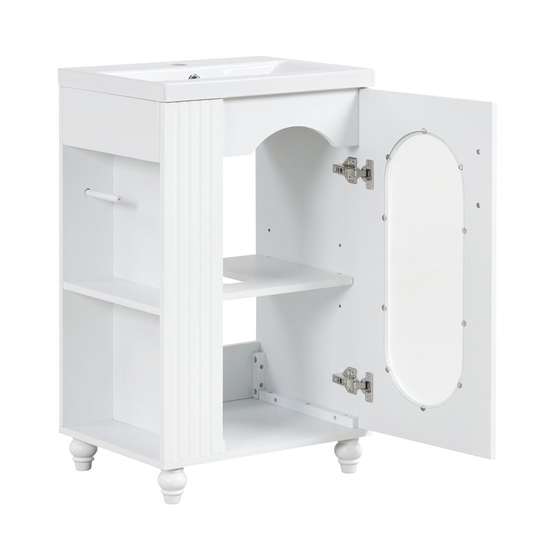 Meuble-lavabo chic avec des fonctions exceptionnelles pour une salle de bain pratique