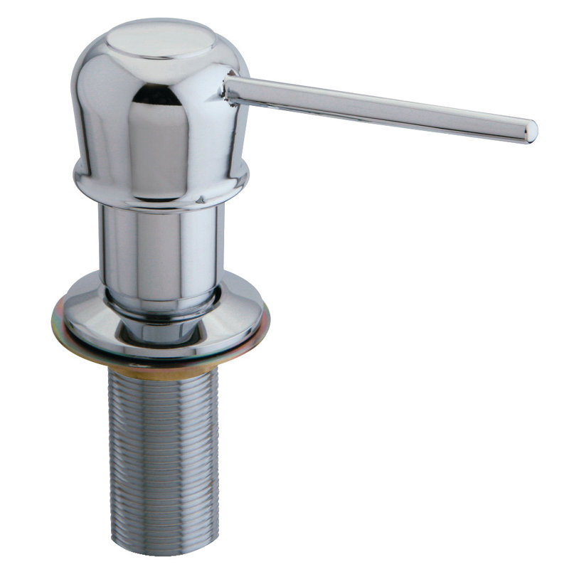 Kingston Brass Heritage Kitchen Soap Dispenser, Polished Chrome