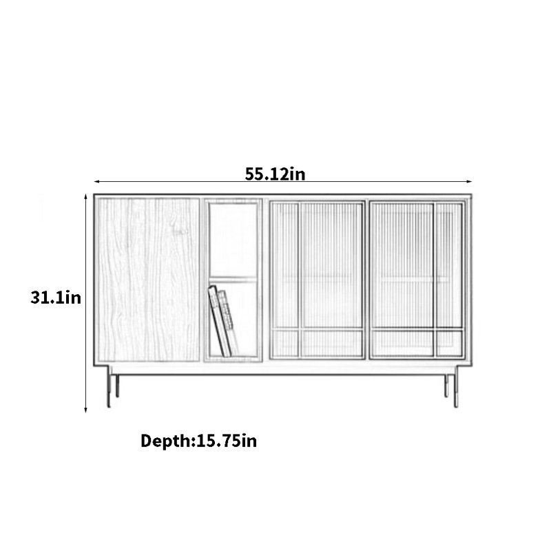 Simple And Light Luxury Style Sideboard
