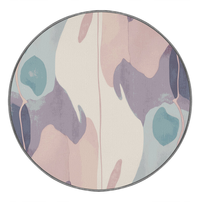 Tranquil Streams Rug, Round 3'